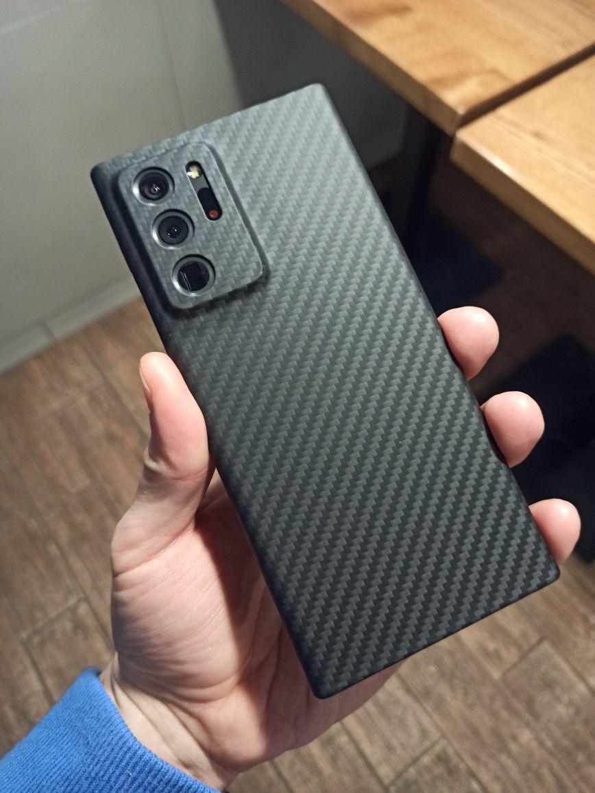 Ультратонкий карбоновый чехол Galaxy Note 20 Ultra