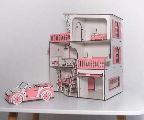 Домик для кукол барби и лол