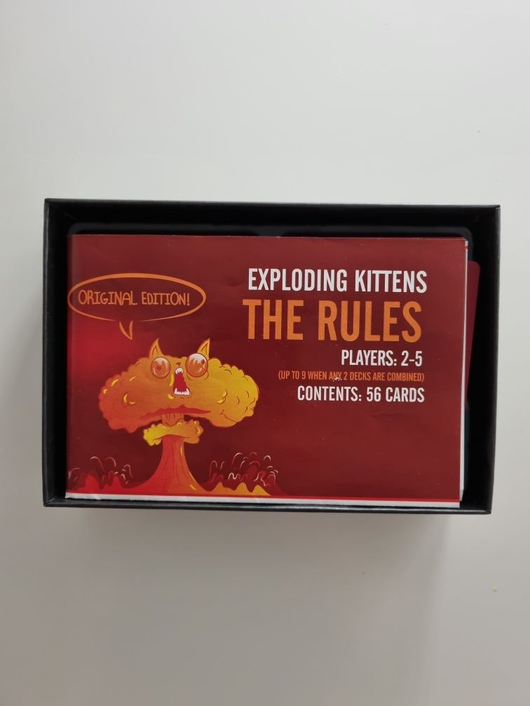 Eksplodujące kotki (Exploding kittens) - gra karciana ENG