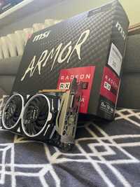 Sprzedam używaną kartę graficzną Radeon RX580 Armor 8GB