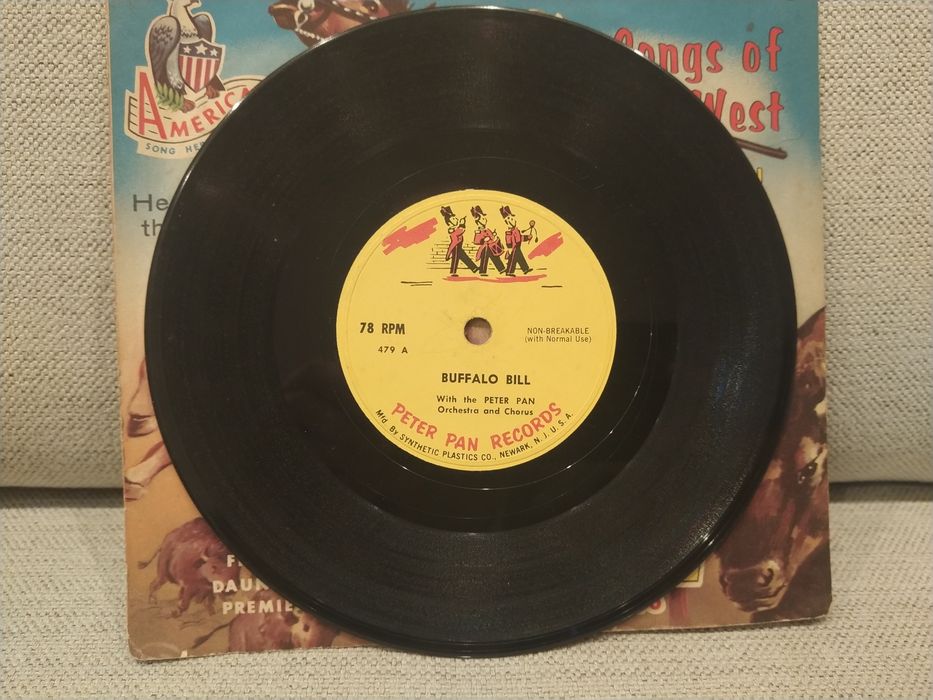 Antigo Single Vinil - Songs of The West - Buffalo Bill