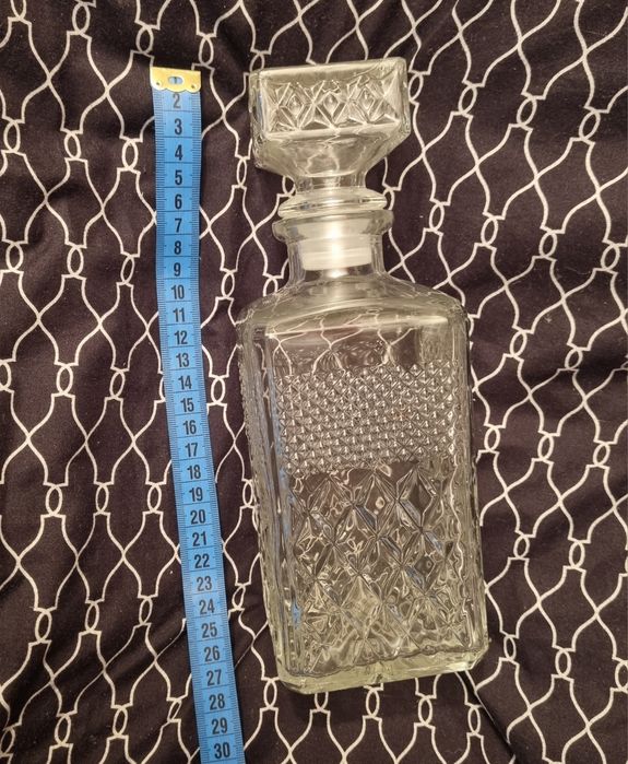 Karafka butelka butla szklana wina nalewki woda