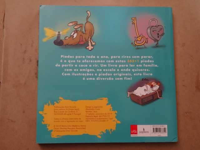 365 + 1 Piadas de Partir o Côco a Rir! de Maria João Medeiros