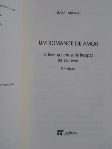 Um Romance de Amor de Isabel Stilwell