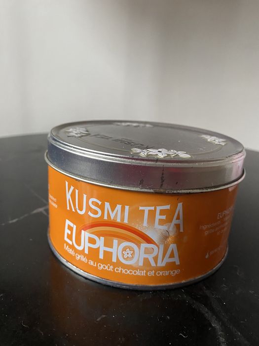 Pszuszka metalowa po herbacie