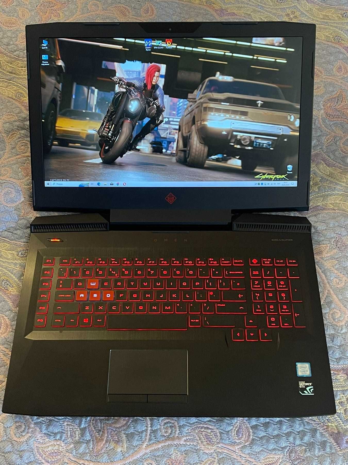 игровой Omen 17.3" FHD IPS/Intel i7/1060 6GB/16 DDR4/ssd256