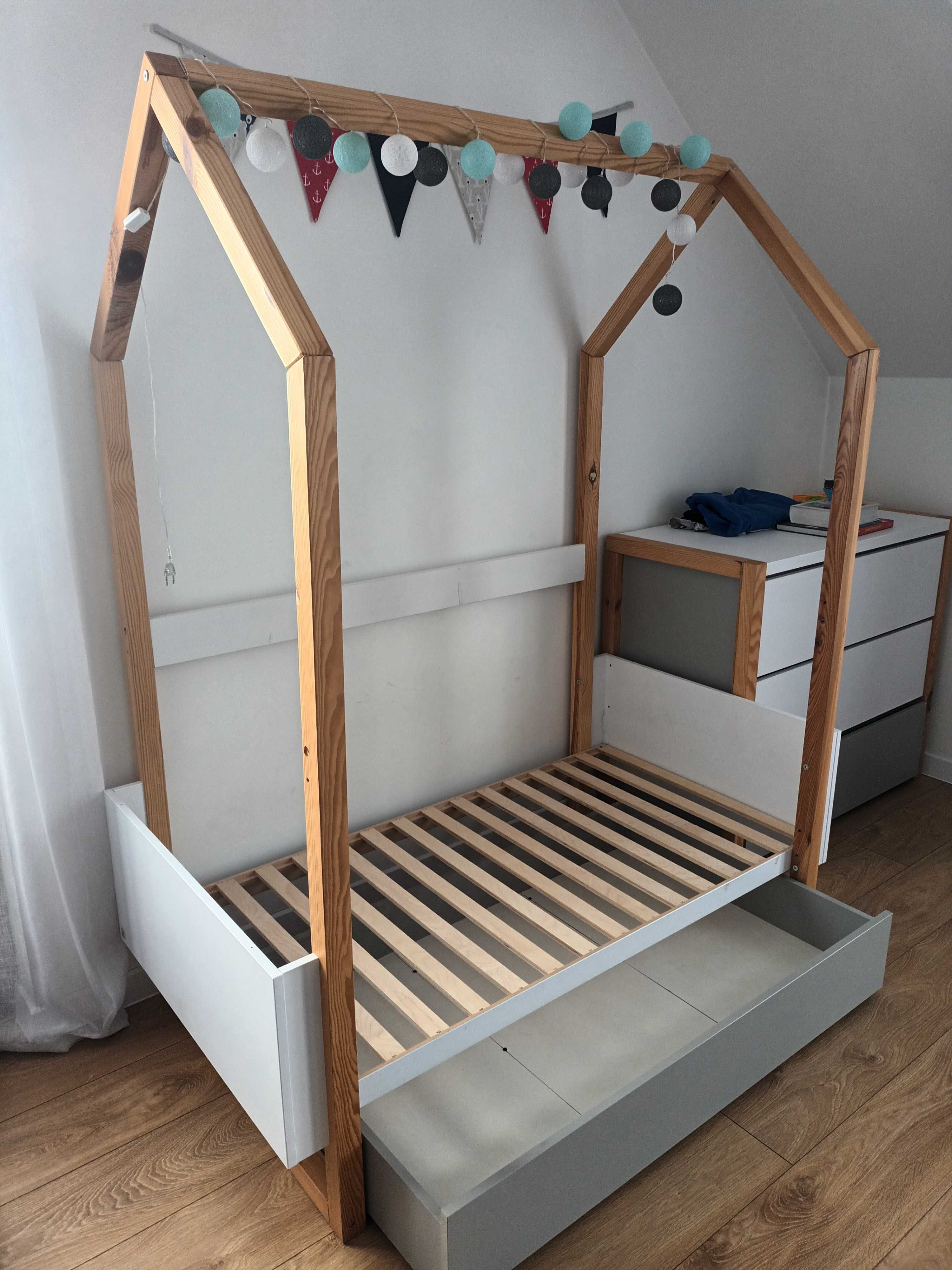 BELLAMY Pinette łóżeczko 70x140 rozsuwane do 160 cm