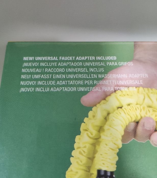 Mangueira Extensível XXL 15m com adaptador e acessórios - NOVA