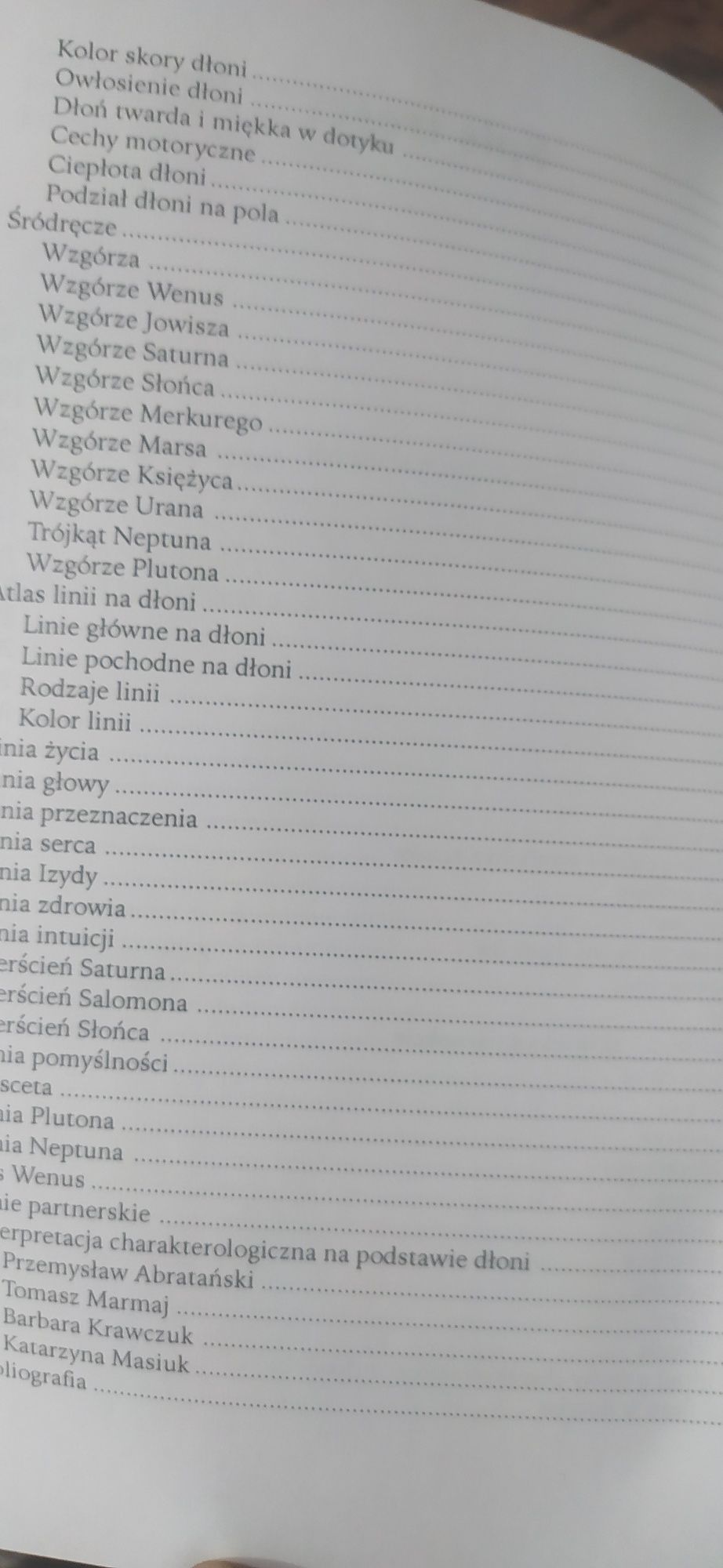 Chirologia Dłoń Bez Tajemnic Anna Chałubińska