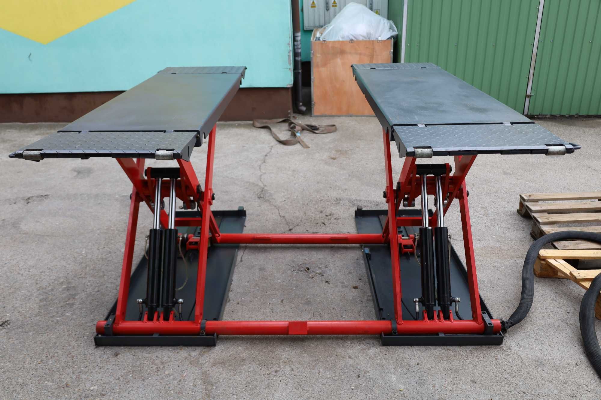 Podnośnik mobilny nożycowy warsztatowy 4000kg 230V MT400H Grubber