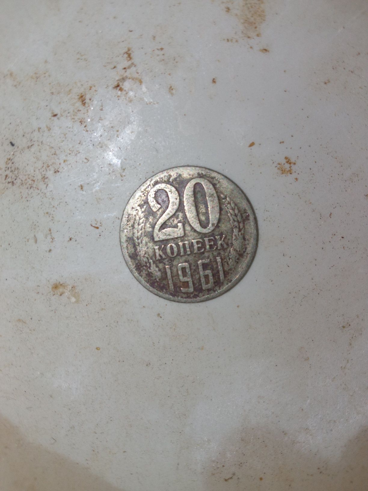 Монета 20 копеек СССР 1961