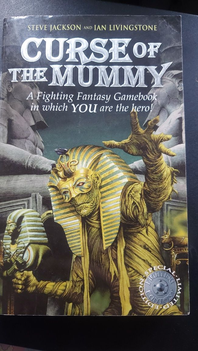 Fighting fantasy - curse of the mummy (Aventuras fantásticas)