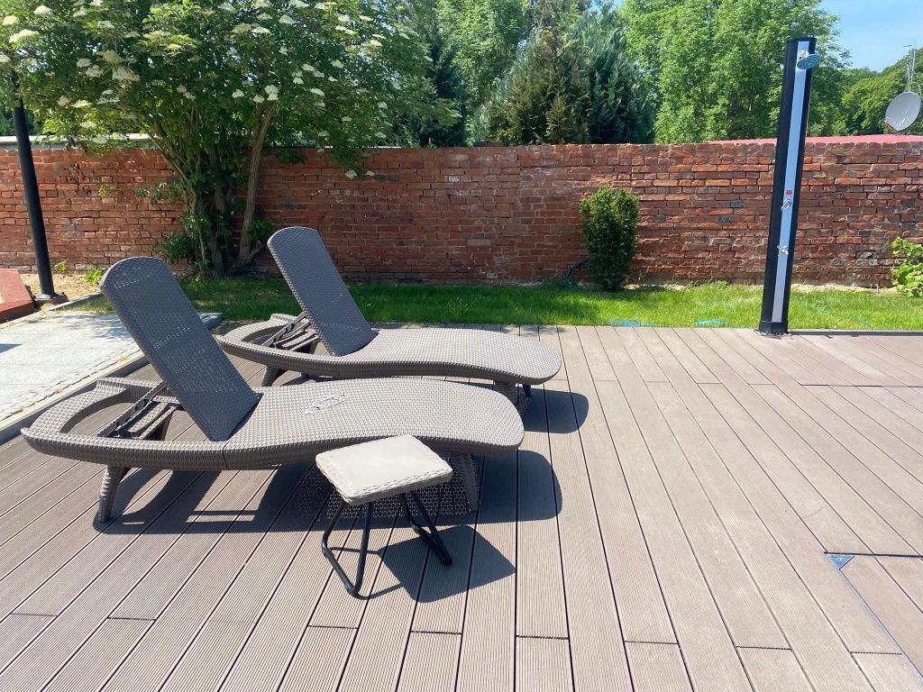Apartament w Trzęsaczu z duzym tarasem i podgrzewanym basenem