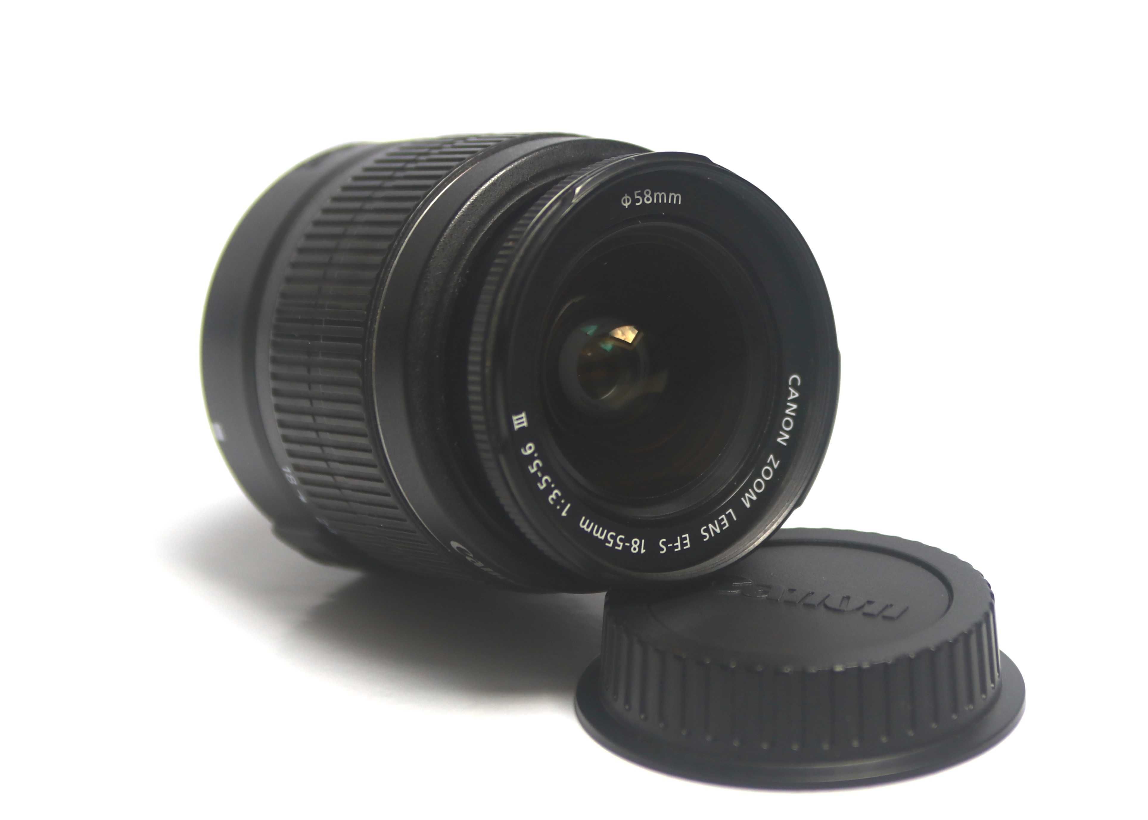 Lente Canon EF 18-55mm III SEM AUTOFOCUS