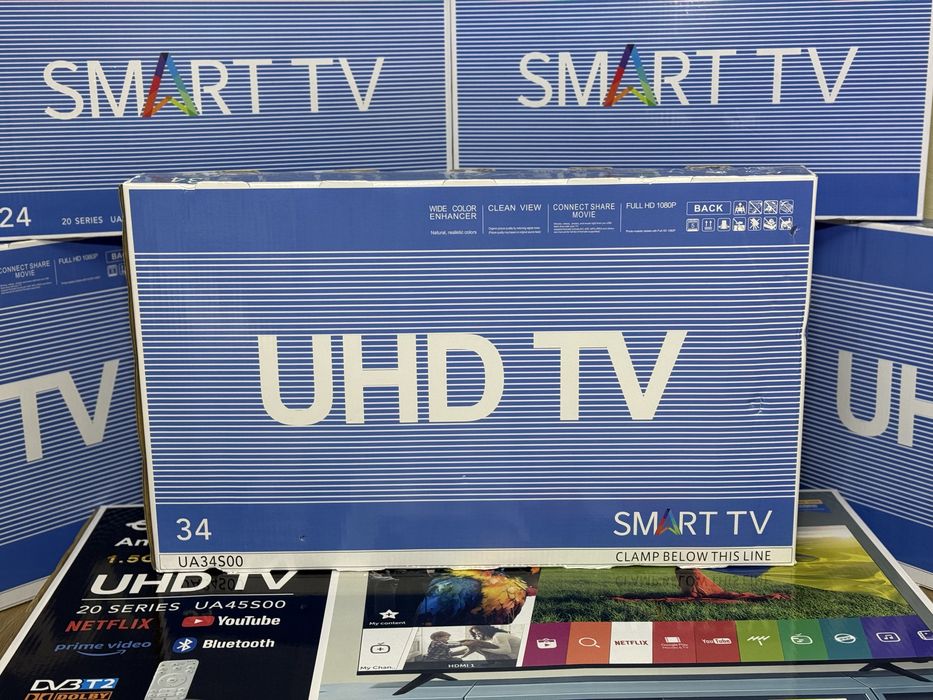 • Супер ціна • Телевизор Samsung 32” смарт ТВ, 4К, wi fi Т2