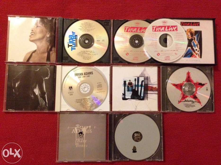 Discografia oficial do bryan adams e tina turner