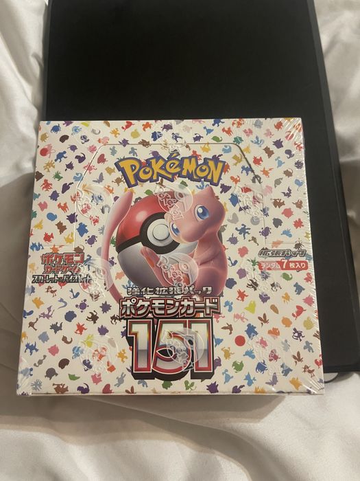 Pokémon Card 151 – Japanese Booster Box – Sealed