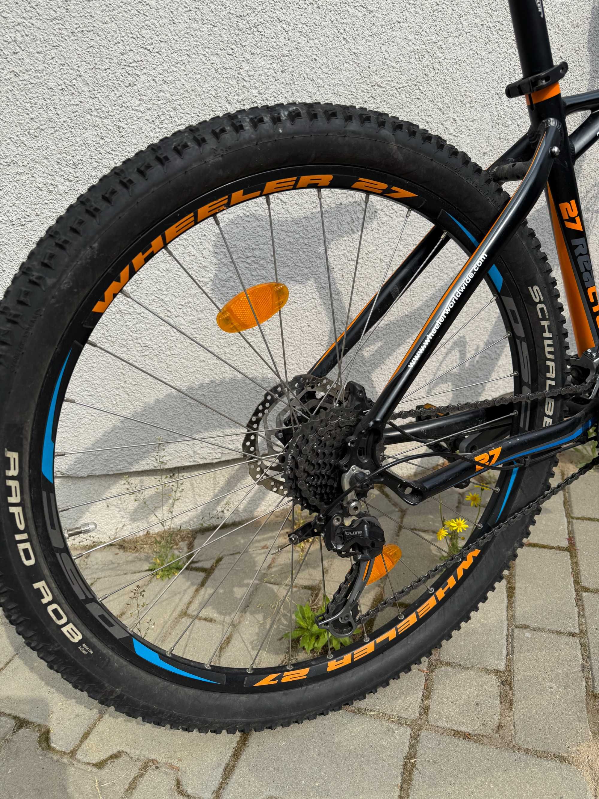ROWER GÓRSKI MTB WHEELER REACTOR 400 27,5" rama 17" Shimano Super Stan