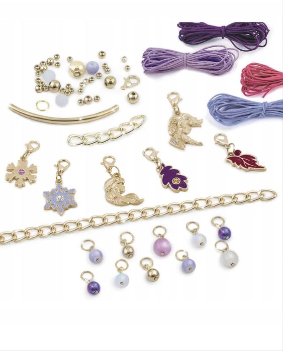 Zestaw do robienia bransoletek kraina lodu Frozen