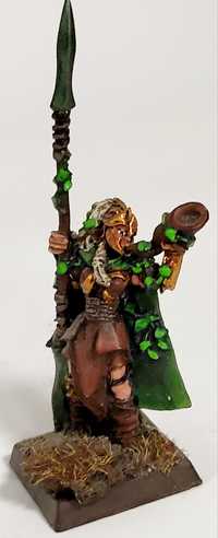 Warhammer Wood Elves  - Command Group Drummer Muzyk