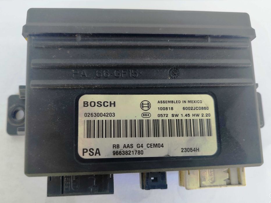 Centralina
Peugeot e Citroen