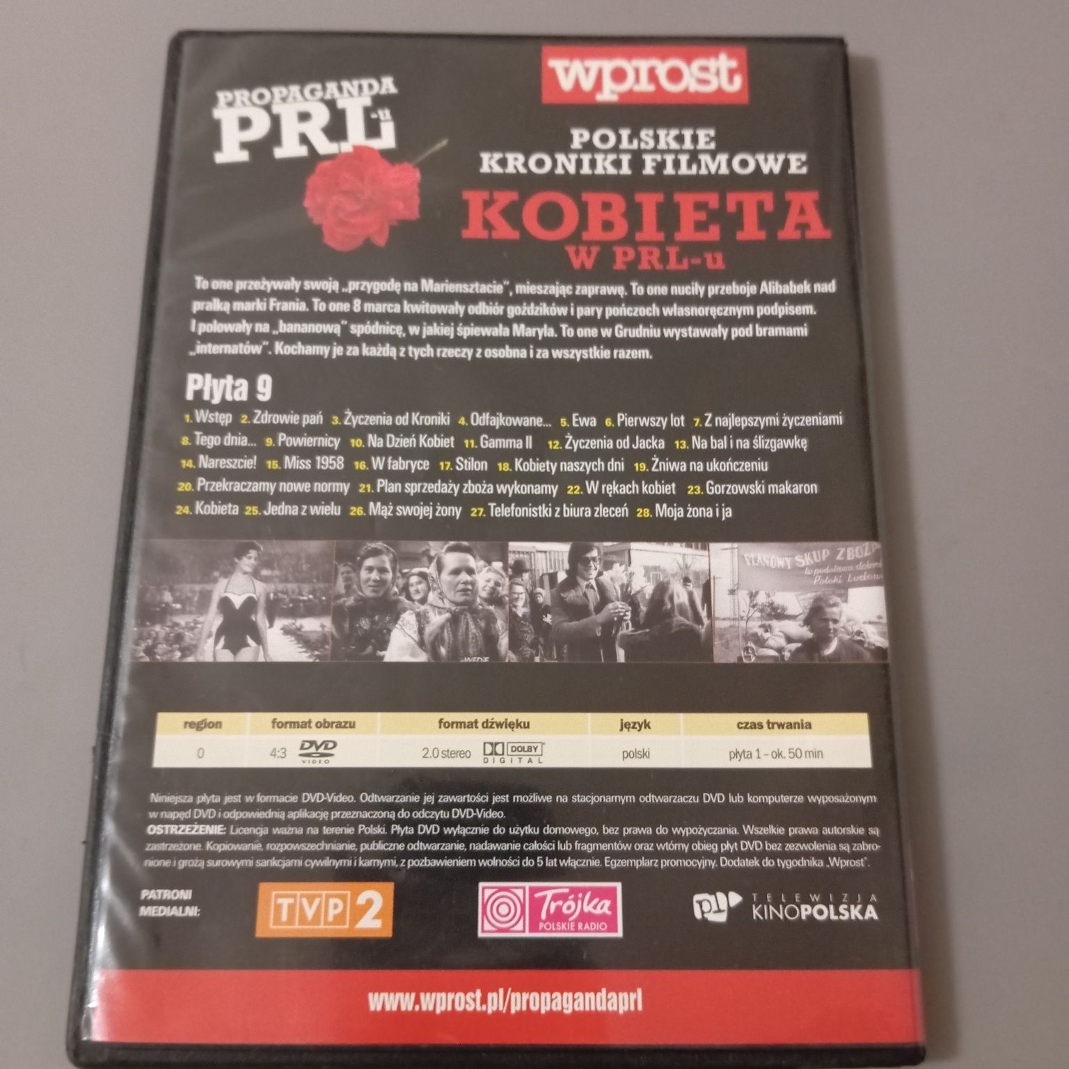 Kobieta w PRL-u, film DVD, stan bdb