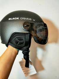 11d Black Crevice Gstaad kask z wizjerem rozmiar 58-61 cm