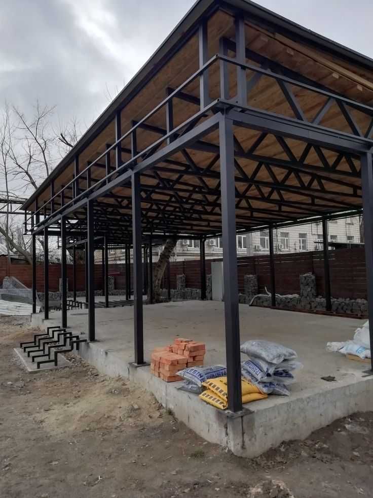 Безкаркасні та каркасні Ангари ПІД КЛЮЧ Склади, Цехи Сендвіч Панелі
