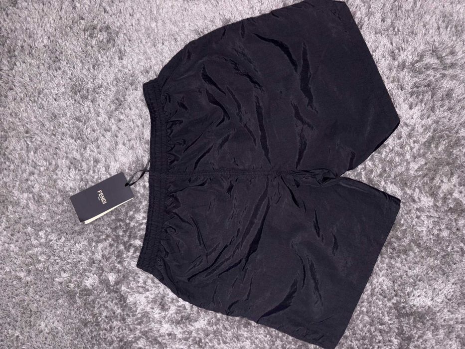 Calções praia Fendi reativos pretos (M)