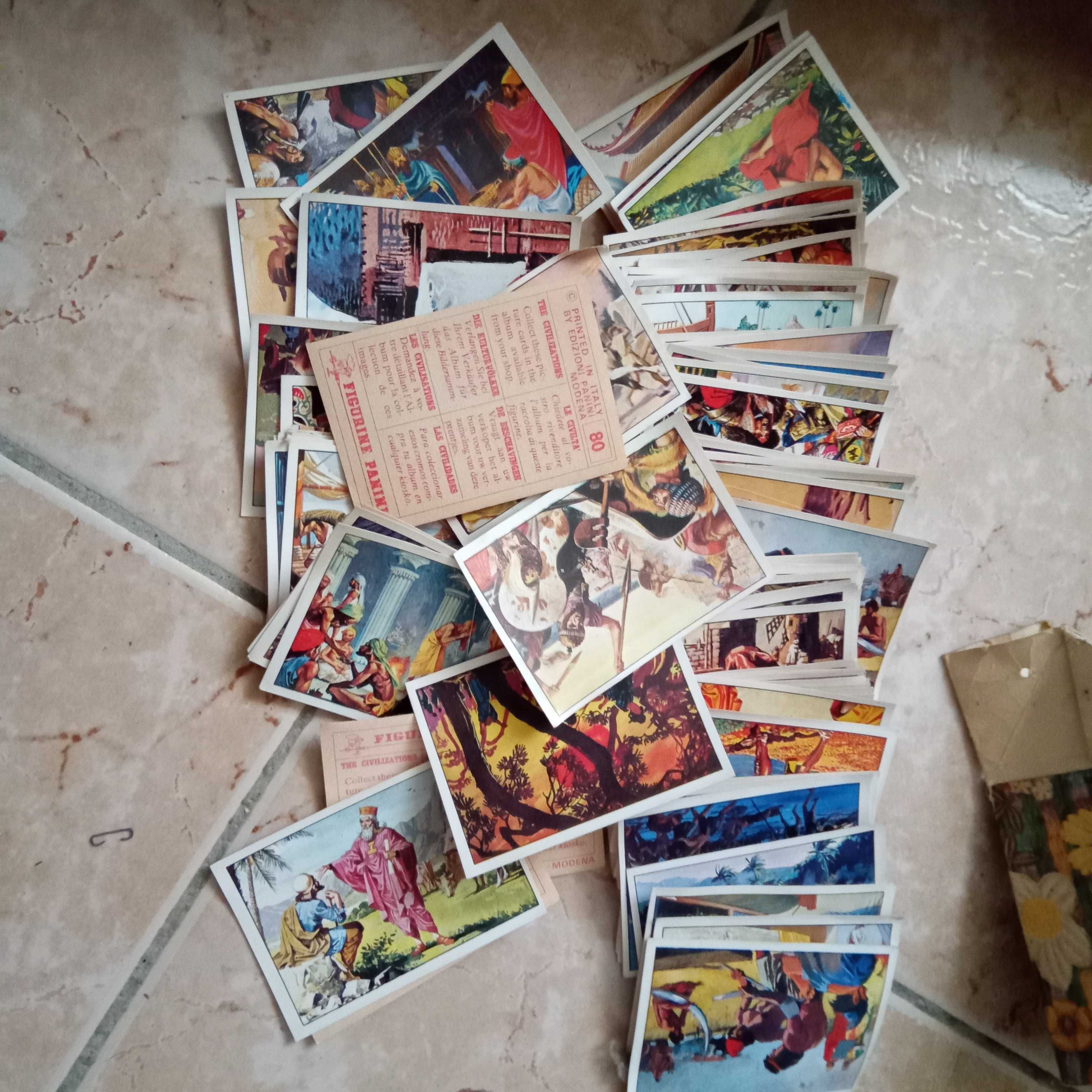 Cromos antigos printed italy