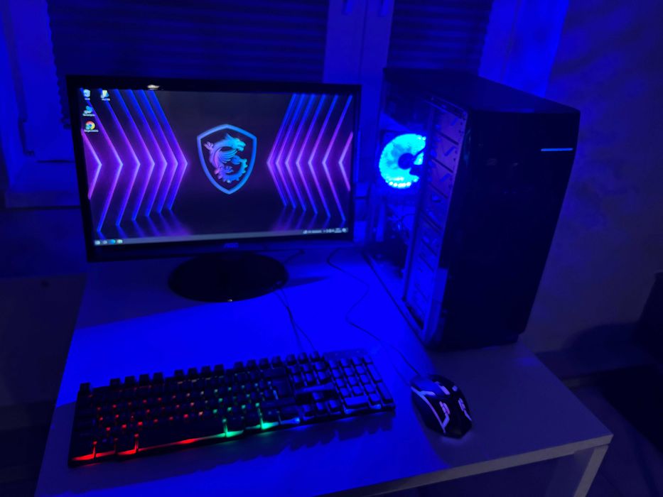 Zestaw Do Gier i5 4x3.4Ghz/GTX-550Ti/Ram-8GB/SSD+500GB/Monitor Asus