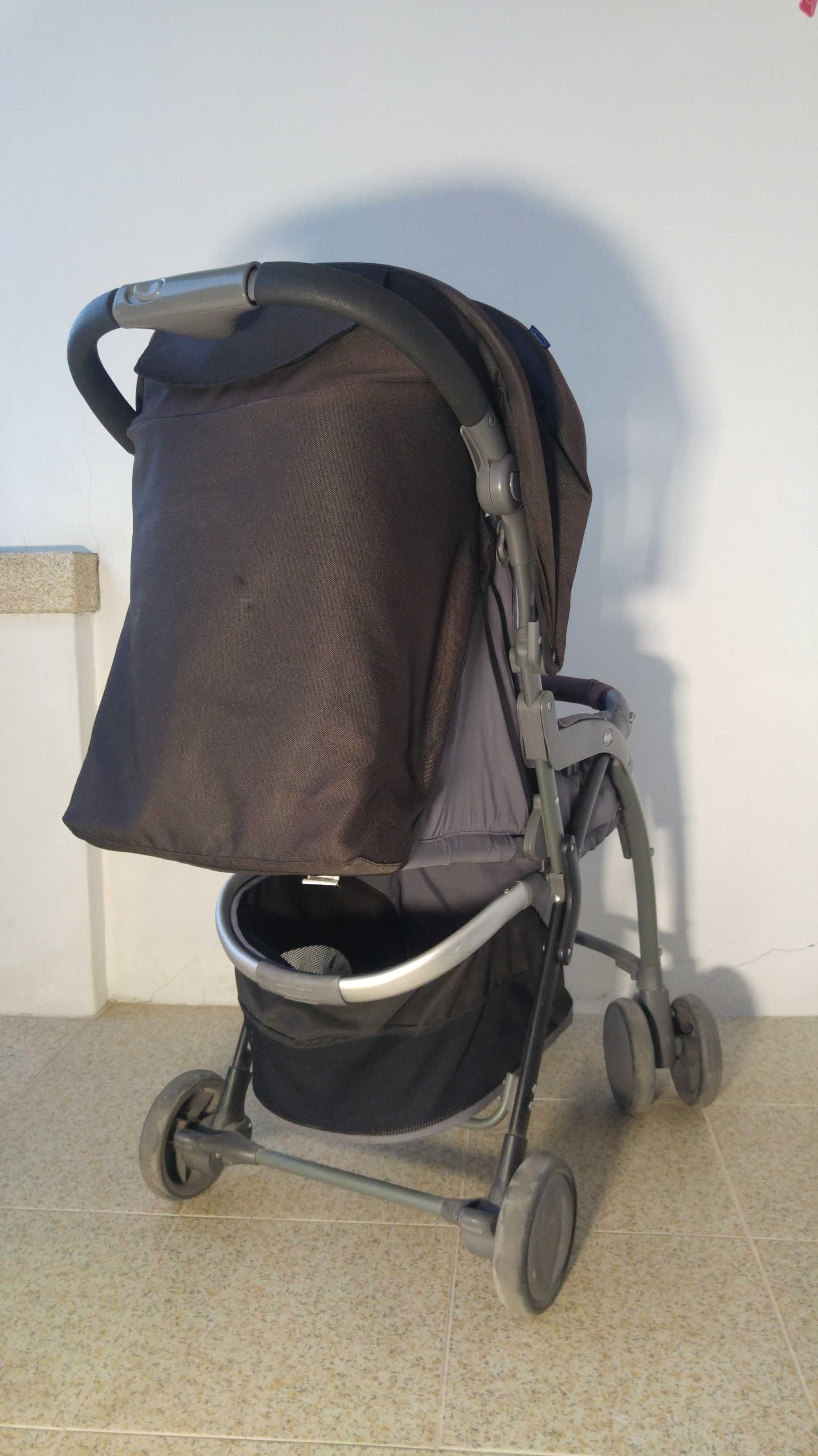 Conjunto Duo Simplicity Chicco com Isofix - USADO