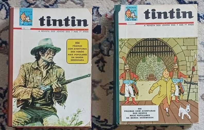 Tintin Coleção de Fascículos - Volumes 13, 14, 17 e 20