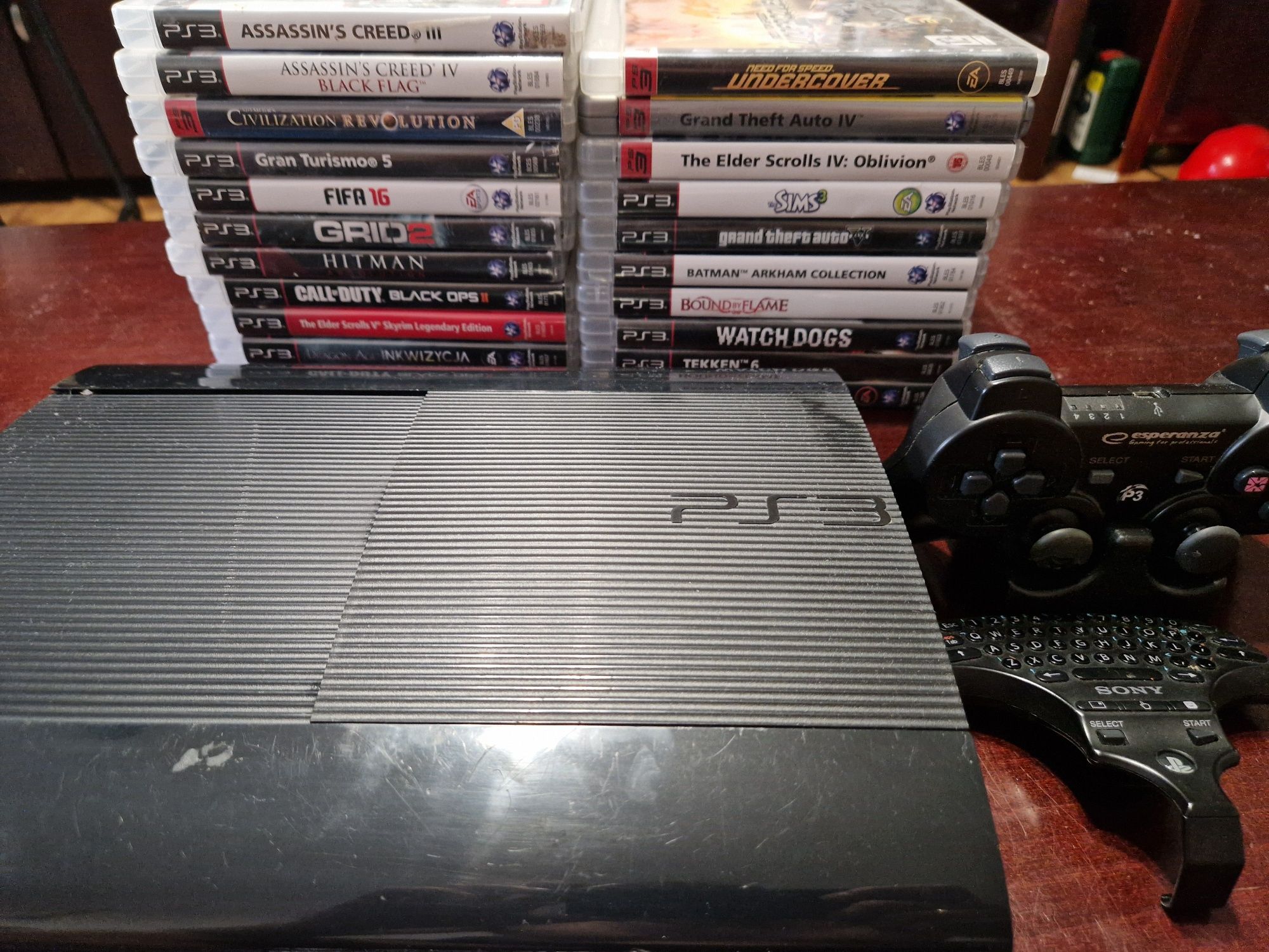 Playstation 3 + 21 gier