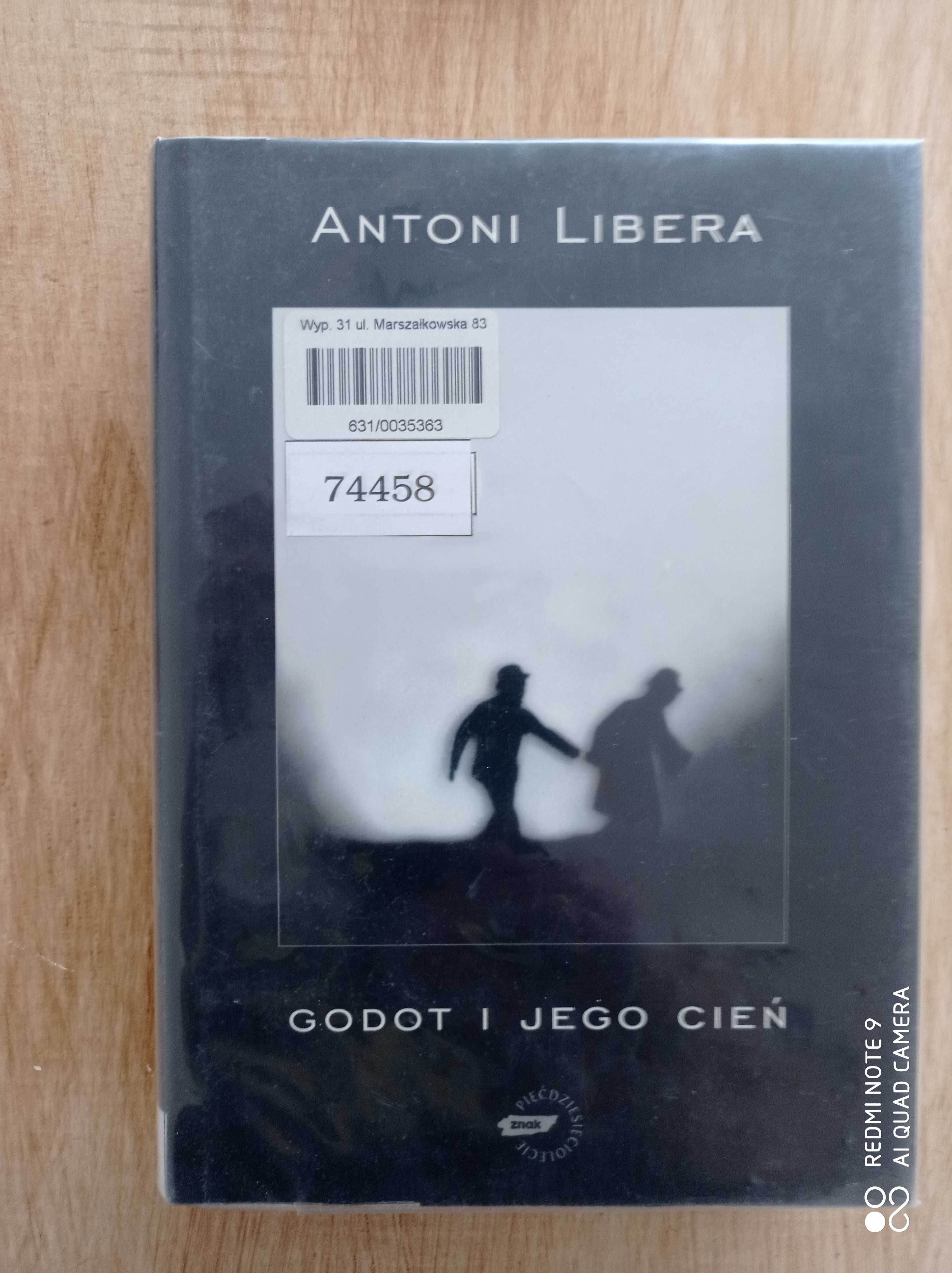 Antoni Libera Godot i jego cień książka