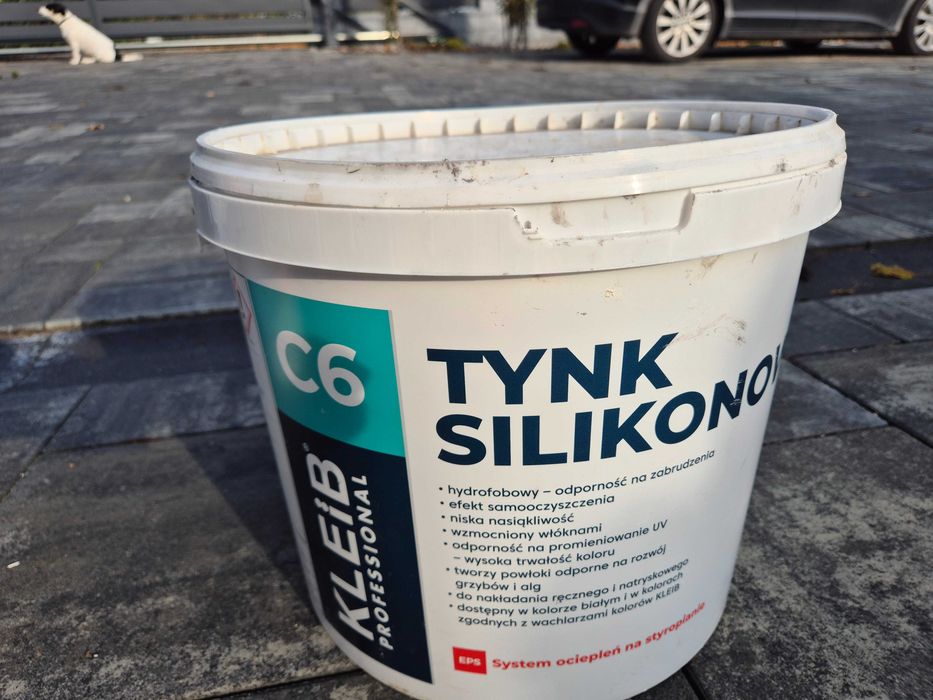 KLEIB C6 Tynk silikonowy + preparat gruntujący