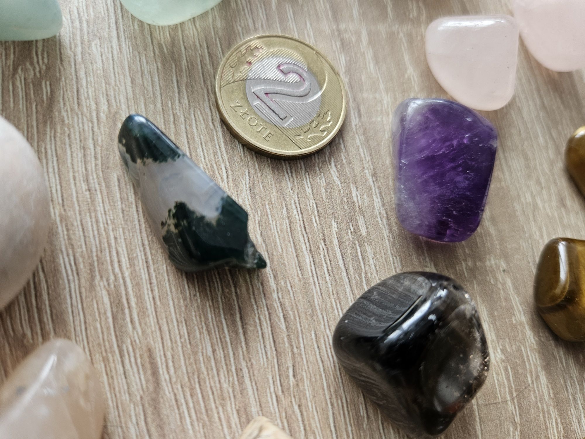 Minerały kolekcjonerskie.