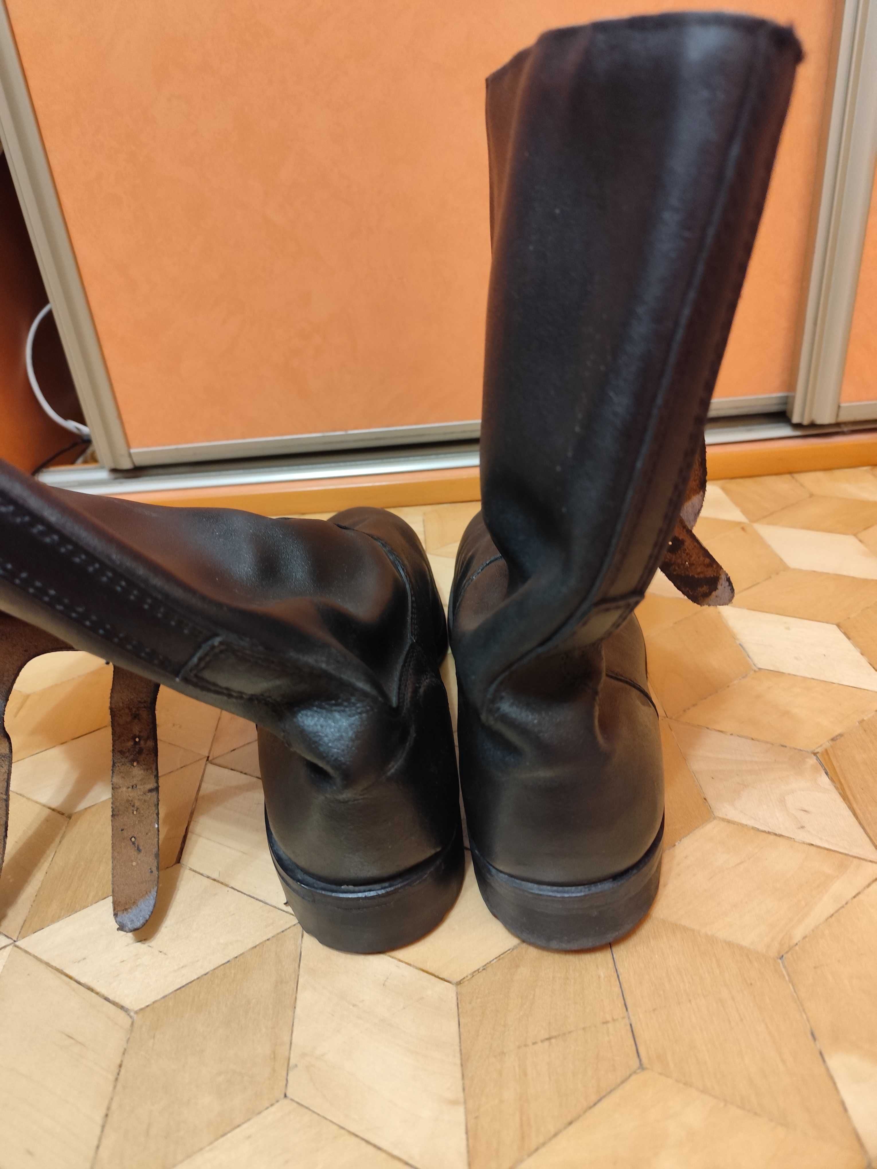 Męskie buty wojskowe na motocykl skórzane prawdziwa skóra olejoodporne