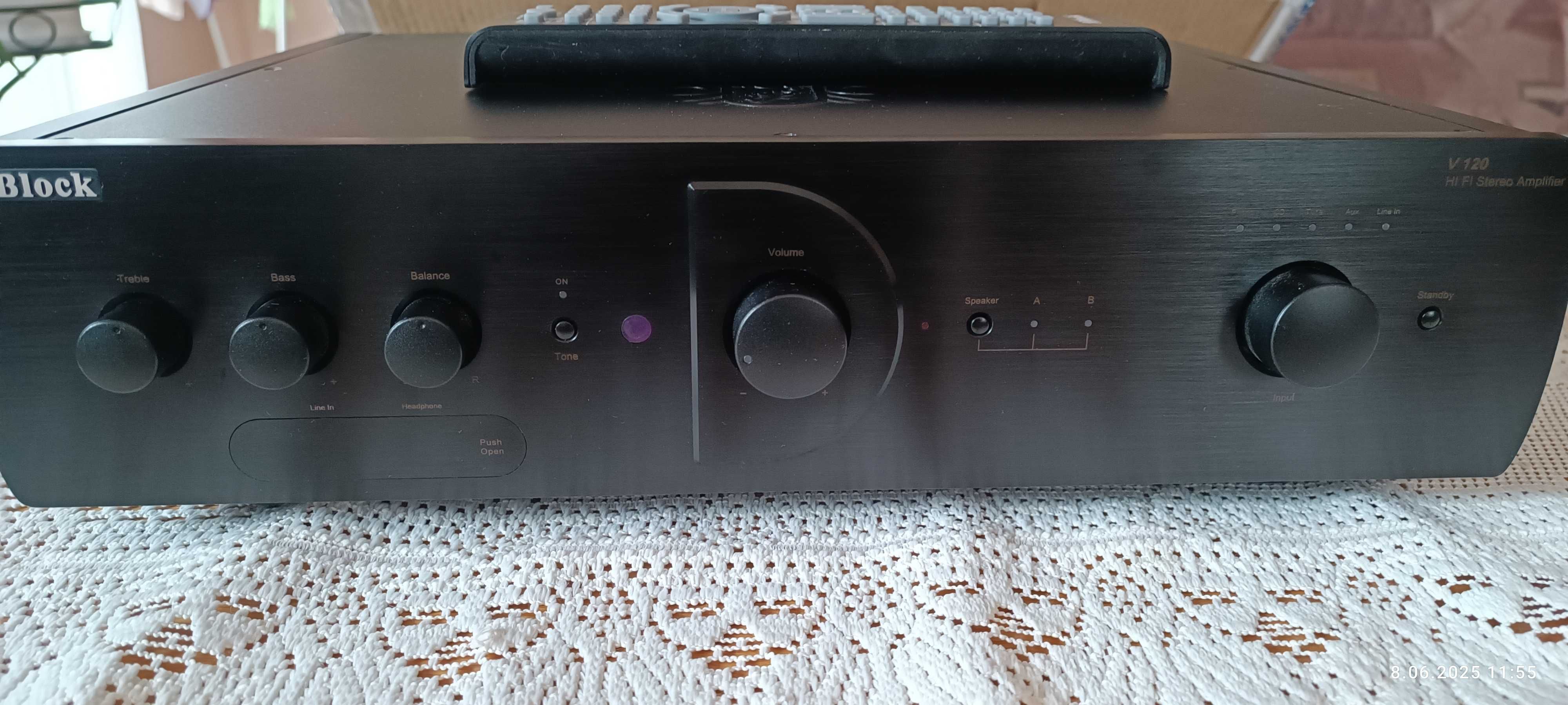 Wzmacniacz stereo Block V 120