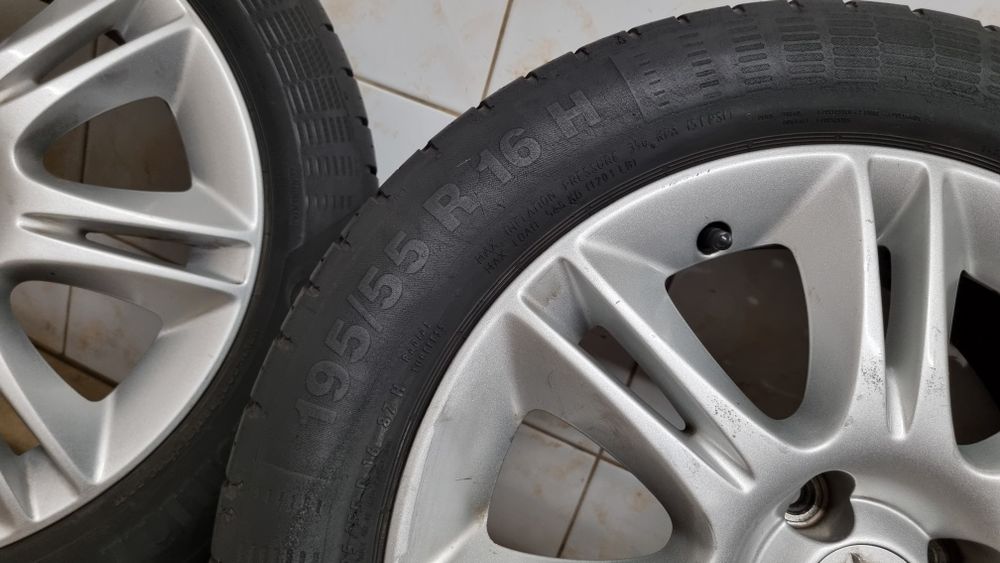 Koła letnie 16" Opel 4x100 ET40 195/55 R16