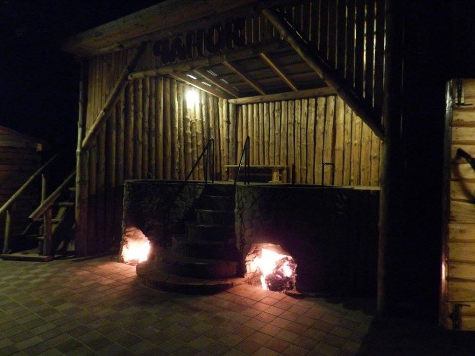 Карпатские чаны, баня на дровах, зимняя альтанка, мангал!
