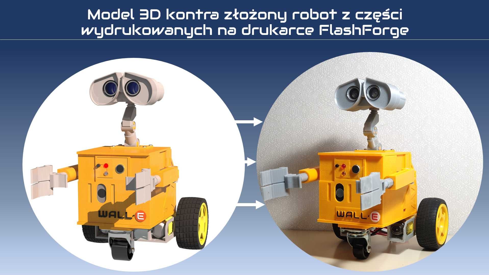 Drukarka 3D, 3D Printer, FlashForge guider II. Duże pole robocze!