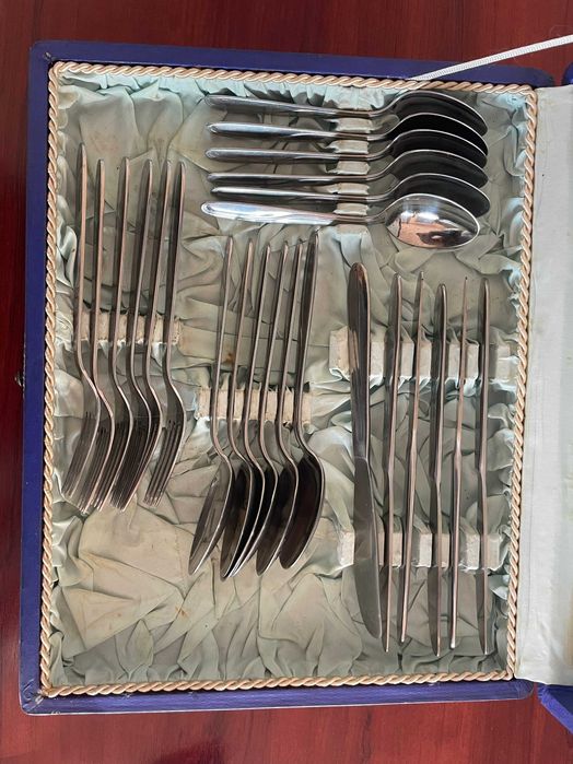 Zestaw sztućców Gerlach – stal nierdzewna, oryginalne pudełko