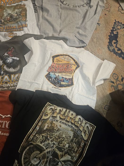 6 t-shirt Harley Davidson