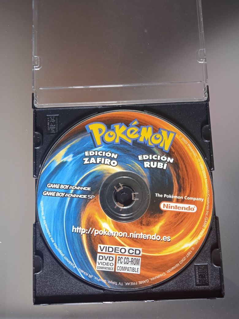 CD Pokemon Ruby e Safira