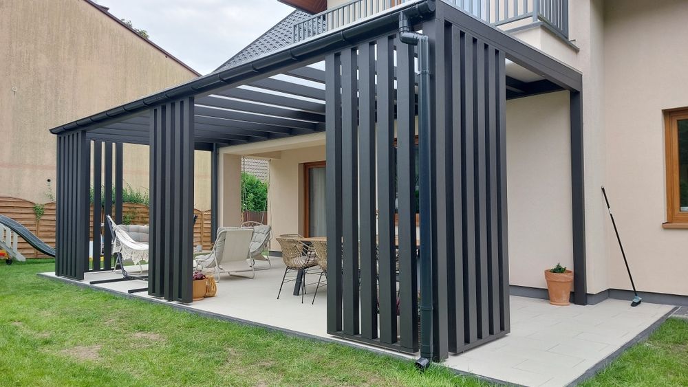 Pergola tarasowa.Pergola ogrodowa. Zadaszenie.Altanka.Markiza.