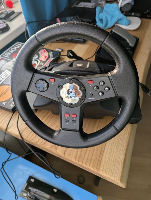 Logitech formula Руль для Пк + педалі