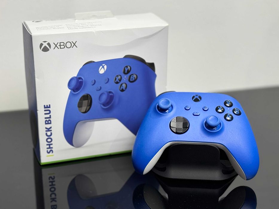 Oryginalny Pad Xbox Series S/X One, Shock Blue, bdb stan!
