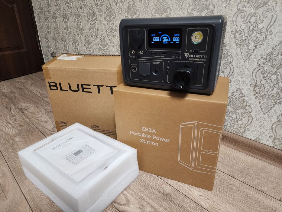 Нова! Зарядна станція BLUETTI Eb3a 600w