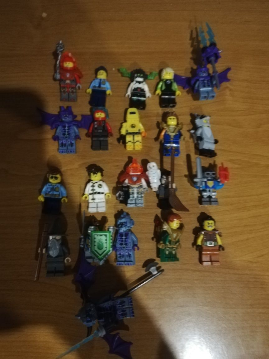 Lego figurki city nexo ninjago Harry Potter minifigures hobbit